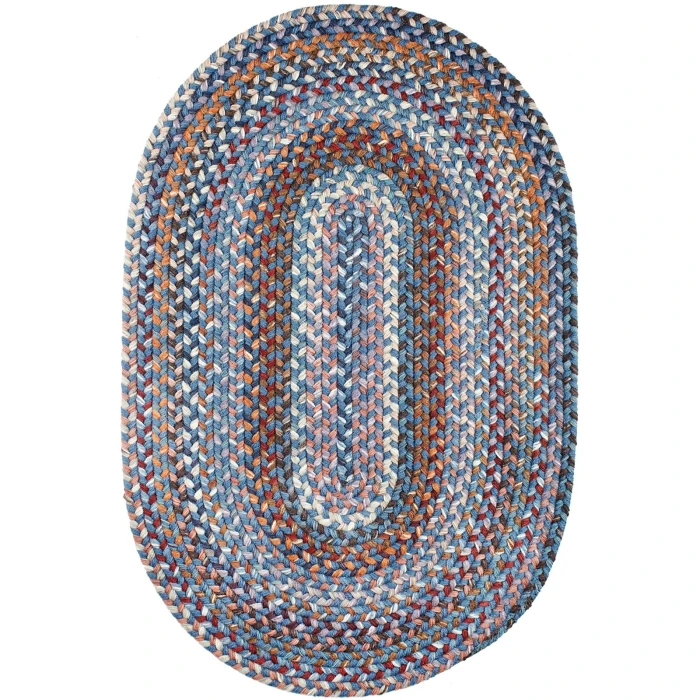Rhody Astoria Blue Dragon AS92 2 ft. X 3 ft. Oval Rug