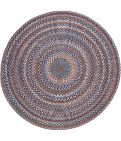 Rhody Astoria Blue Dragon AS92 6 ft. X 6 ft. Round Braided Rug