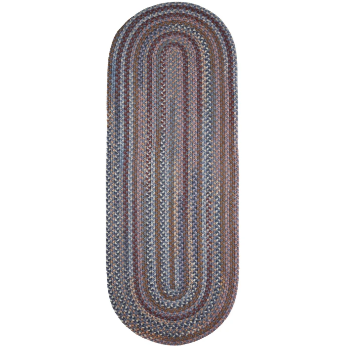 Rhody Astoria Blue Dragon AS92 2 ft. X 4 ft. Oval Runner Rug