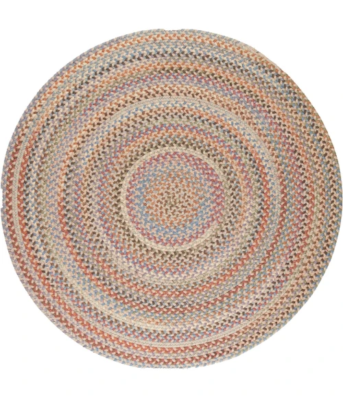 Rhody Bar Harbor Butterfield BH57 4 ft. X 4 ft. Round Rug