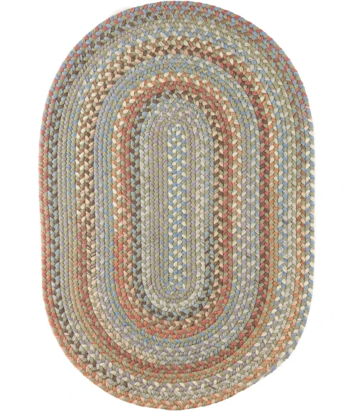 Rhody Bar Harbor Seaweed BH67 7 ft. X 9 ft. Oval Rug