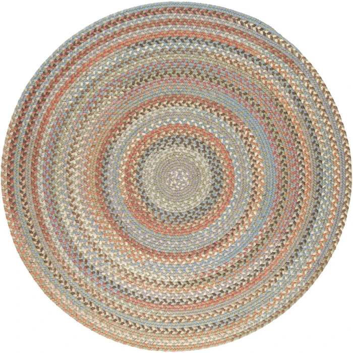 Rhody Bar Harbor Seaweed BH67 8 ft. X 8 ft. Round Rug