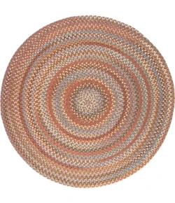 Rhody Bar Harbor Bombay BH77 4 ft. X 4 ft. Round Braided Rug