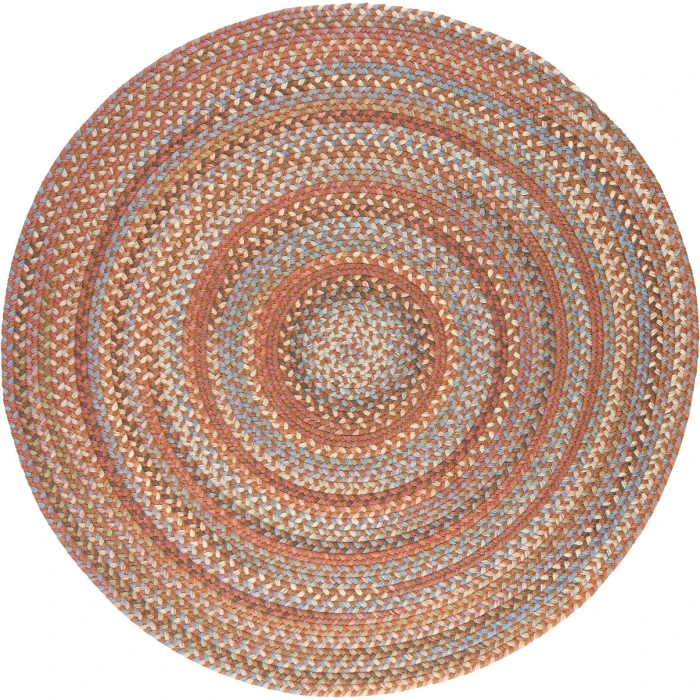 Rhody Bar Harbor Bombay BH77 8 ft. X 8 ft. Round Rug