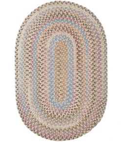 Rhody Bar Harbor Graphite BH87 7 ft. X 9 ft. Oval Braided Rug