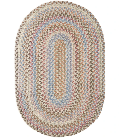 Rhody Bar Harbor Graphite BH87 7 ft. X 9 ft. Oval Rug