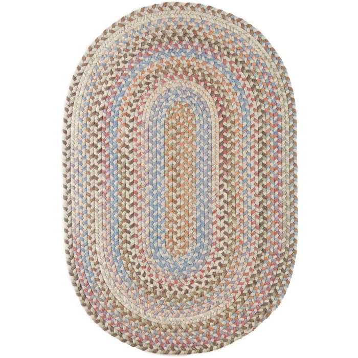 Rhody Bar Harbor Graphite BH87 4 ft. X 6 ft. Oval Rug