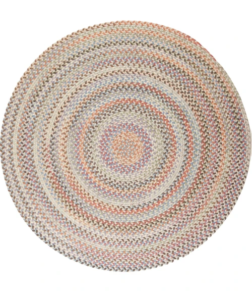 Rhody Bar Harbor Graphite BH87 8 ft. X 8 ft. Round Rug