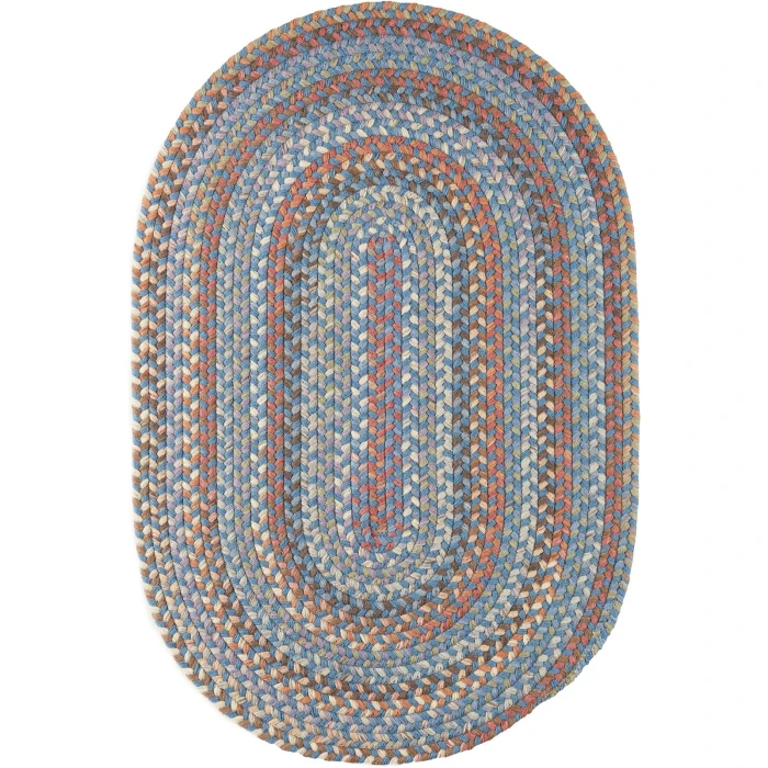 Rhody Bar Harbor Bluestone BH97 2 ft. X 3 ft. Oval Rug