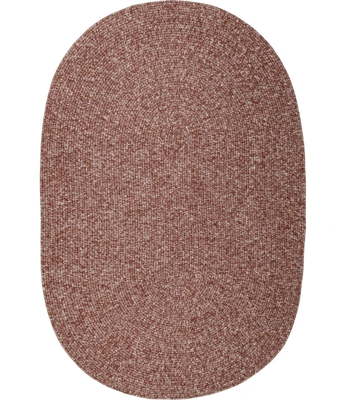 Rhody Elegance Earthy Terracotta EG42 8 ft. X 11 ft. Oval Rug