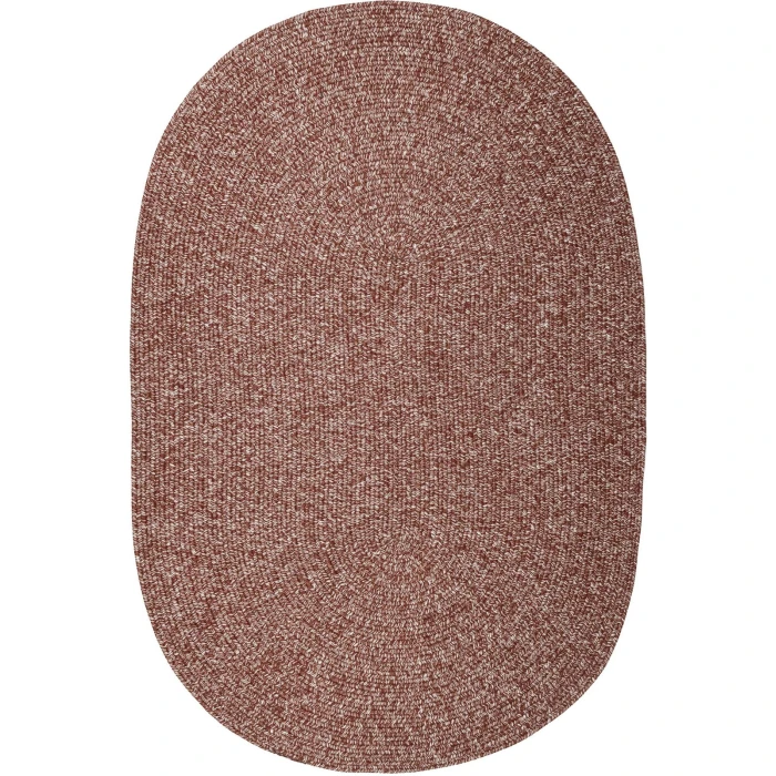 Rhody Elegance Earthy Terracotta EG42 8 ft. X 11 ft. Oval Rug