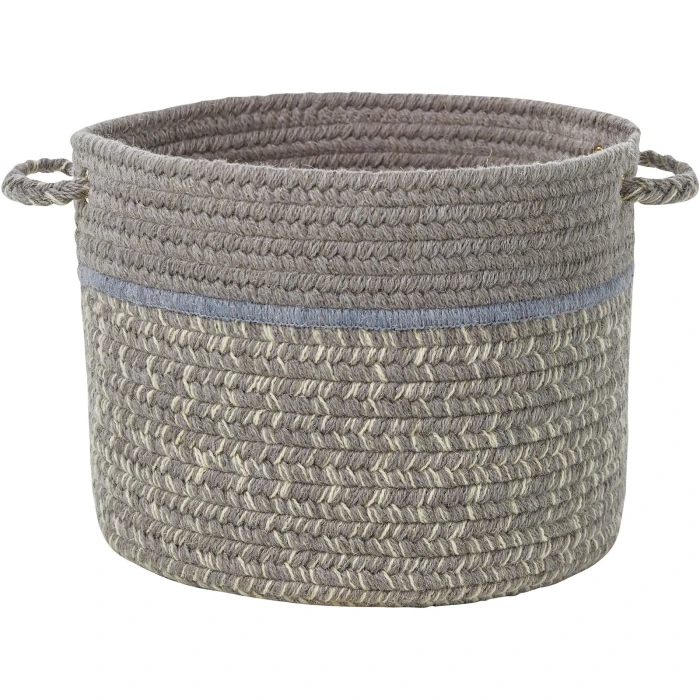 Rhody Casual Comfort Silvermist CC48 18 in. X 12 in. Basket Rug