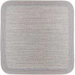 Rhody Casual Comfort Silvermist CC48 4 ft. X 4 ft. Square Braided Rug