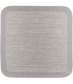 Rhody Casual Comfort Silvermist CC48 10 ft. X 10 ft. Square Braided Rug
