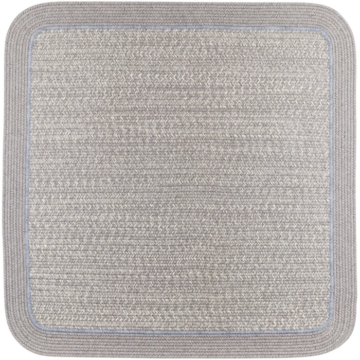 Rhody Casual Comfort Silvermist CC48 4 ft. X 4 ft. Square Rug