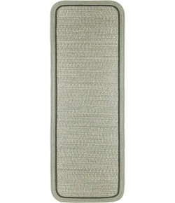 Rhody Casual Comfort Mistletoe CC68 2 ft. X 6 ft. Rectangle Braided Rug