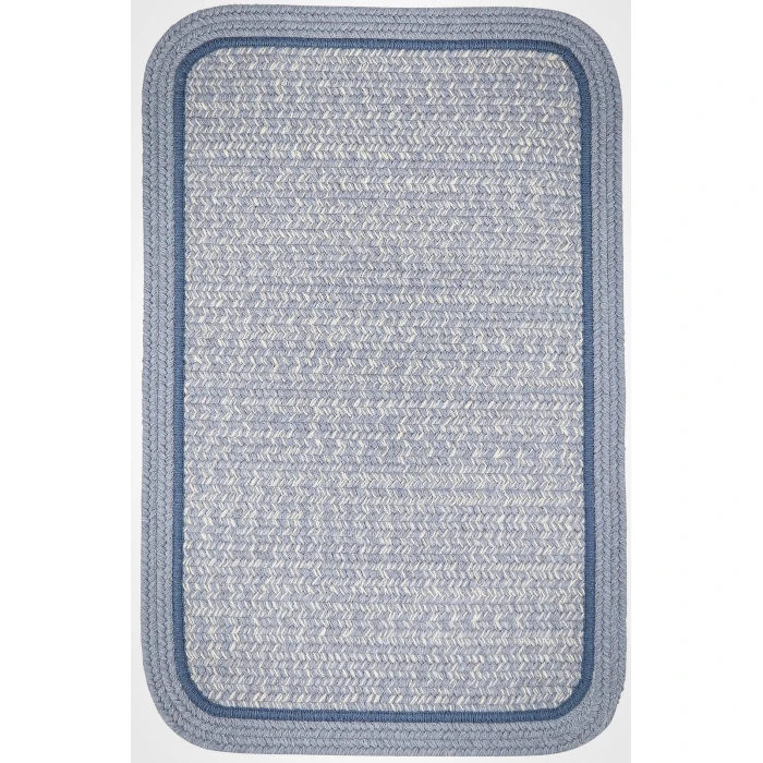 Rhody Casual Comfort Sunrise Blue CC98 7 ft. X 9 ft. Rectangle Rug