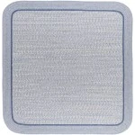 Rhody Casual Comfort Sunrise Blue CC98 4 ft. X 4 ft. Square Braided Rug