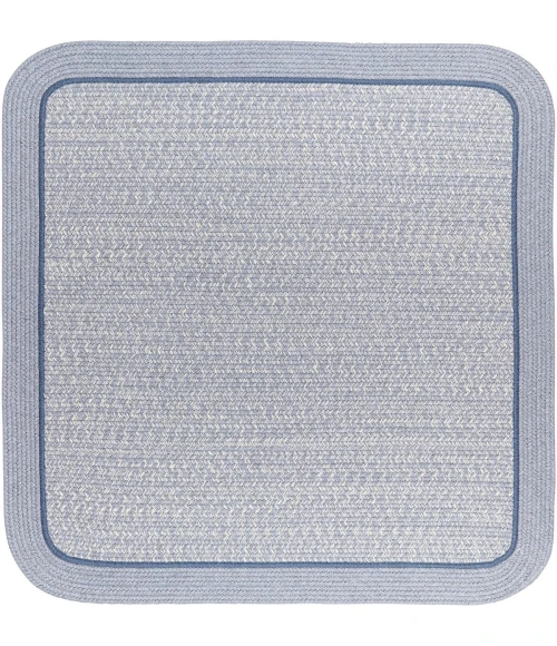 Rhody Casual Comfort Sunrise Blue CC98 6 ft. X 6 ft. Square Rug