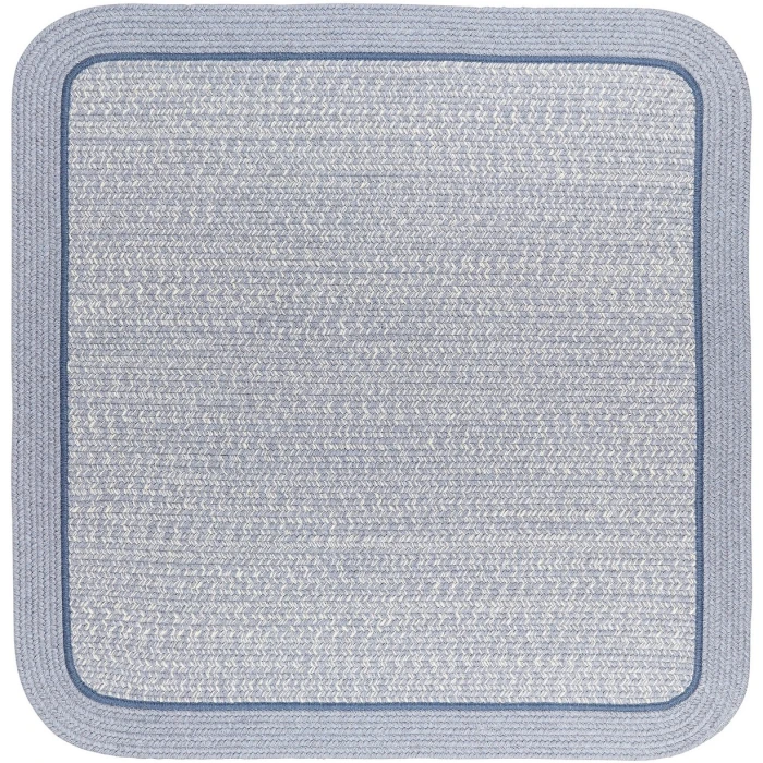 Rhody Casual Comfort Sunrise Blue CC98 8 ft. X 8 ft. Square Rug