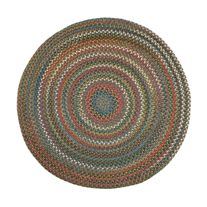 Rhody Country Jewel Emerald CJ25 6 ft. X 6 ft. Round Rug