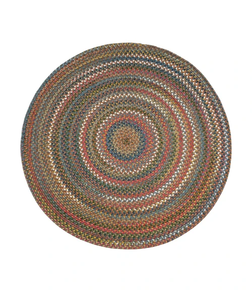 Rhody Country Jewel Bronze CJ35 4 ft. X 4 ft. Round Rug