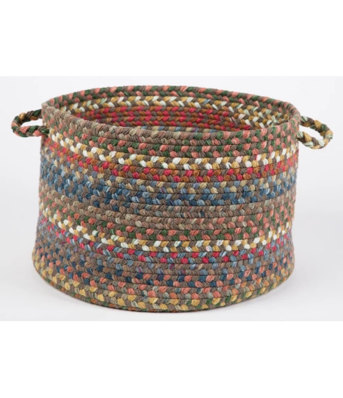 Rhody Country Jewel Bronze CJ35 18 in. X 12 in. Basket Rug