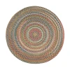Rhody Country Jewel Champagne CJ55 4 ft. X 4 ft. Round Braided Rug