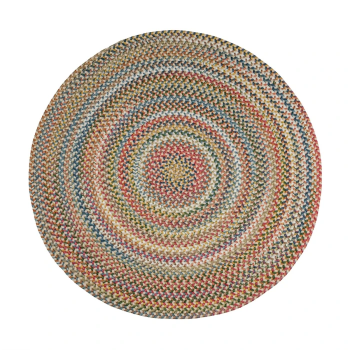 Rhody Country Jewel Champagne CJ55 8 ft. X 8 ft. Round Rug