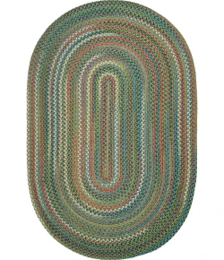 Rhody Country Jewel Peridot CJ65 2 ft. X 3 ft. Oval Braided Rug