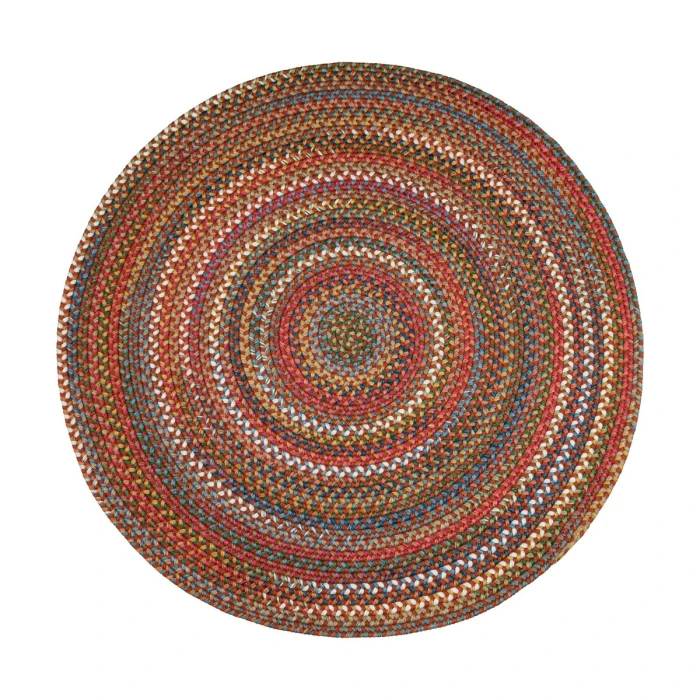 Rhody Country Jewel Tawny Port CJ75 10 ft. X 10 ft. Round Rug