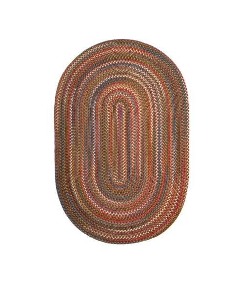 Rhody Country Jewel Tawny Port CJ75 2 ft. X 3 ft. Oval Rug