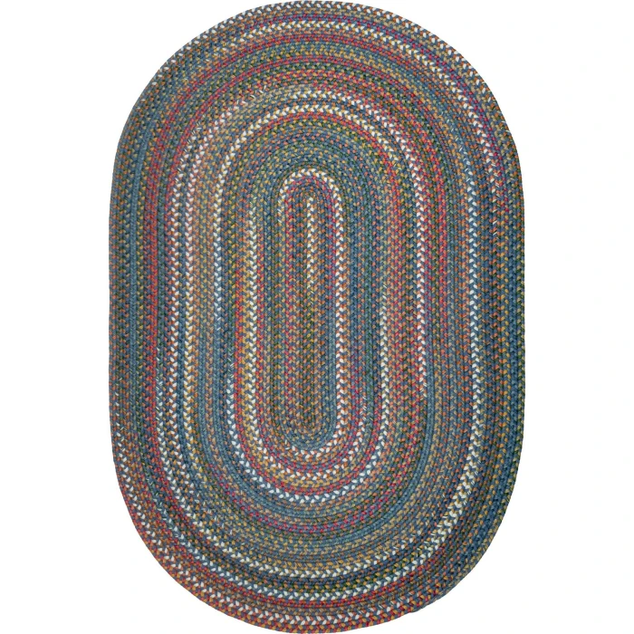 Rhody Country Jewel Sapphire CJ95 2 ft. X 4 ft. Oval Runner Rug