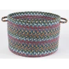 Rhody Country Jewel Sapphire CJ95 18 in. X 12 in. Basket Braided Rug