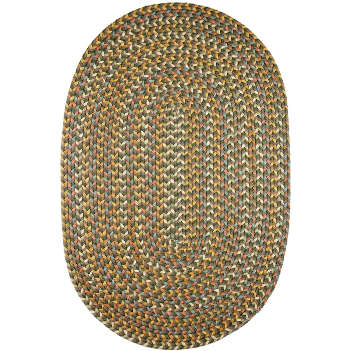 Rhody Cypress Dk. Taupe CY27 8 ft. X 11 ft. Oval Rug
