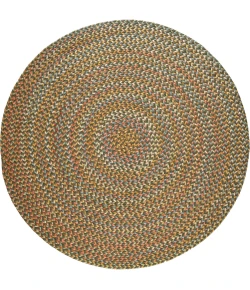 Rhody Cypress Dk. Taupe CY27 10 ft. X 10 ft. Round Braided Rug