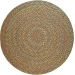 Rhody Cypress Dk. Taupe CY27 10 ft. X 10 ft. Round Braided Rug