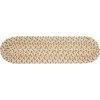 Rhody Cypress Earth Beige CY57 8 in. X 28 in. Stair Tread Braided Rug