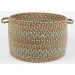 Rhody Cypress Olive CY67 18 in. X 12 in. Basket Braided Rug