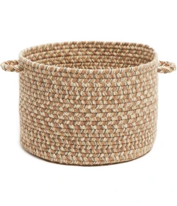 Rhody Camden Natural CD56 18 in. X 12 in. Basket Braided Rug