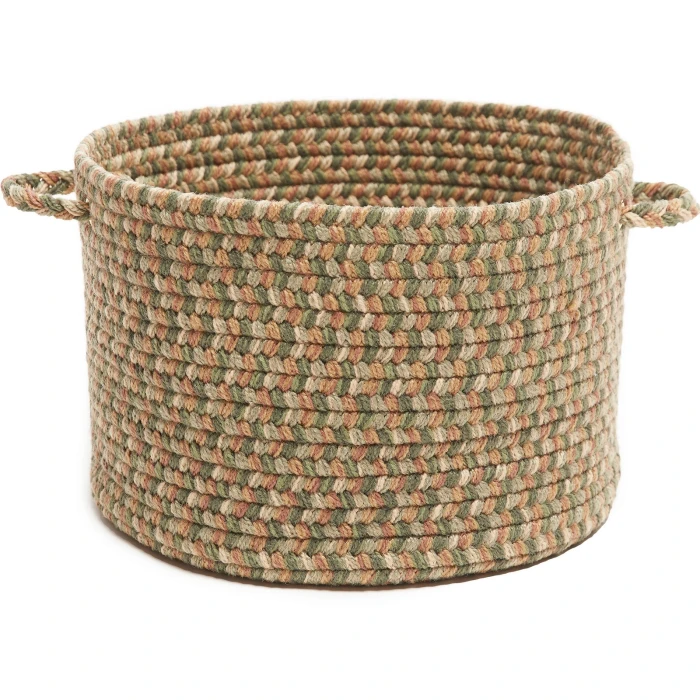 Rhody Camden Basil CD66 18 in. X 12 in. Basket Rug