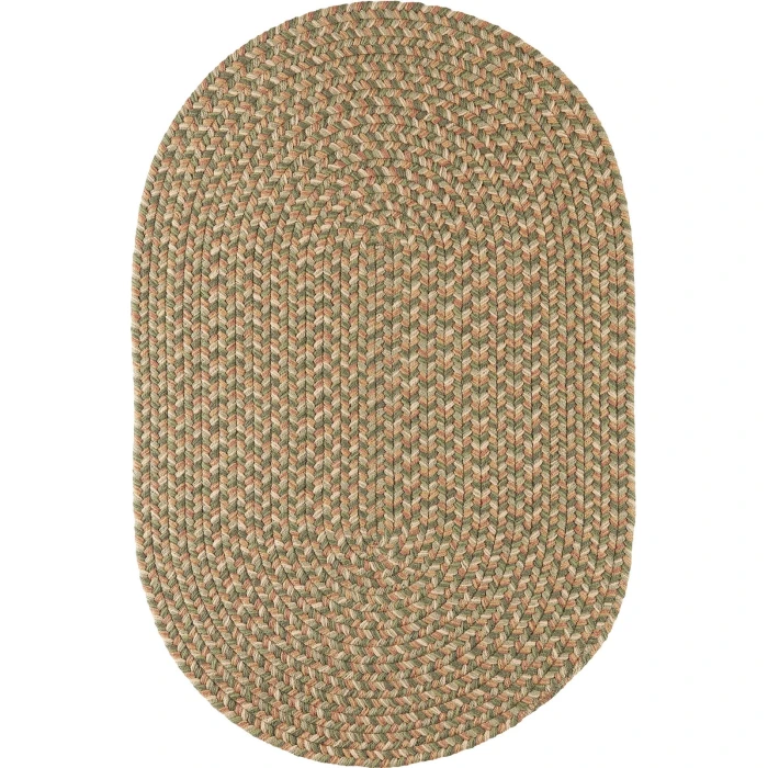 Rhody Camden Basil CD66 7 ft. X 9 ft. Oval Rug