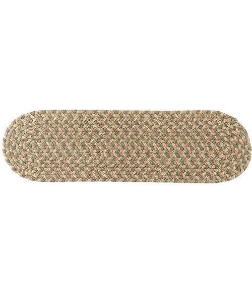 Rhody Camden Basil CD66 8 in. X 28 in. Stair Tread Set-of-13 Rug