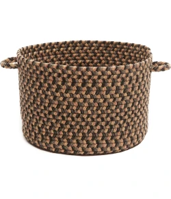 Rhody Camden Shadow CD86 18 in. X 12 in. Basket Braided Rug