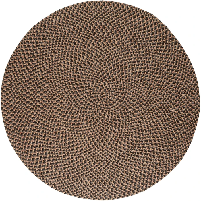 Rhody Camden Shadow CD86 4 ft. X 4 ft. Round Rug
