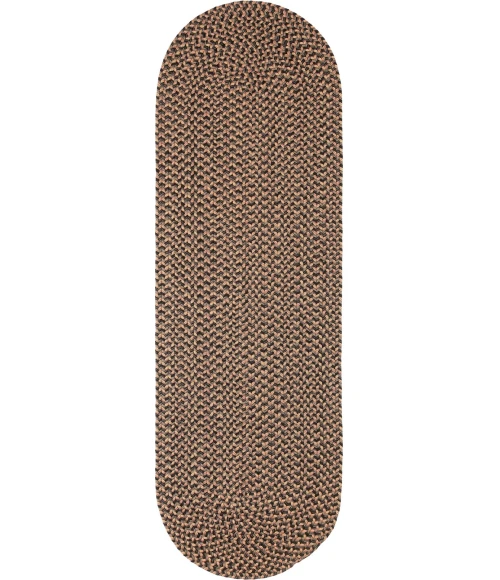 Rhody Camden Shadow CD86 2 ft. X 8 ft. Oval Runner Rug