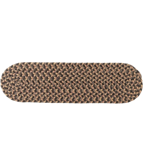 Rhody Camden Shadow CD86 8 in. X 28 in. Stair Tread Rug