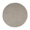 Rhody Elegance Warm Gray EG32 8 ft. X 8 ft. Round Braided Rug