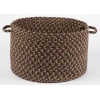 Rhody Easy Living Taupetone EL33 18 in. X 12 in. Basket Braided Rug