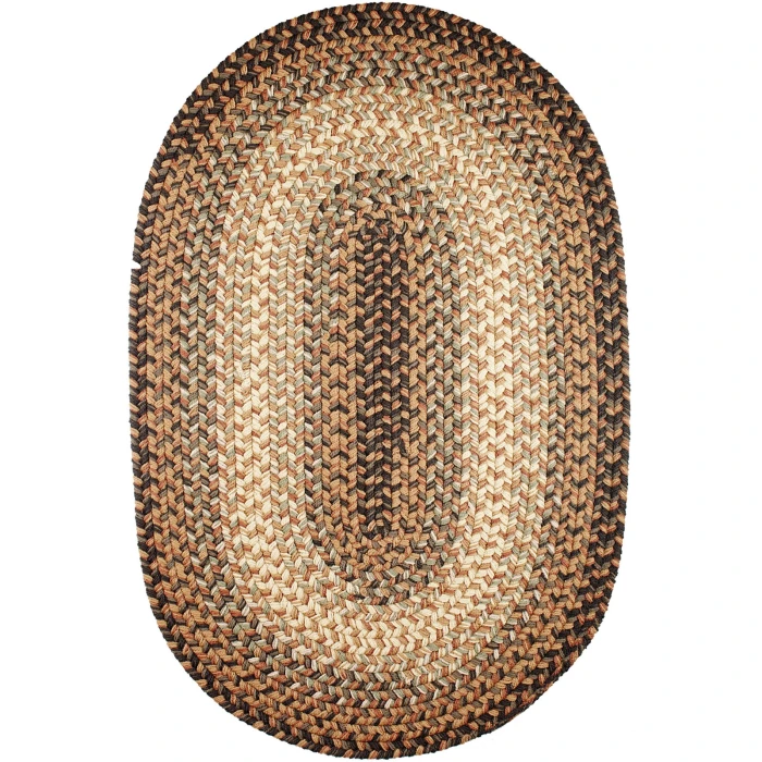 Rhody Easy Living Taupetone EL33 8 ft. X 11 ft. Oval Rug